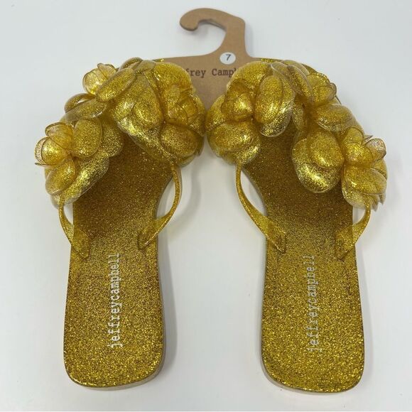 Jeffrey Campbell Floral Jelly Sandal - Picture 3 of 4
